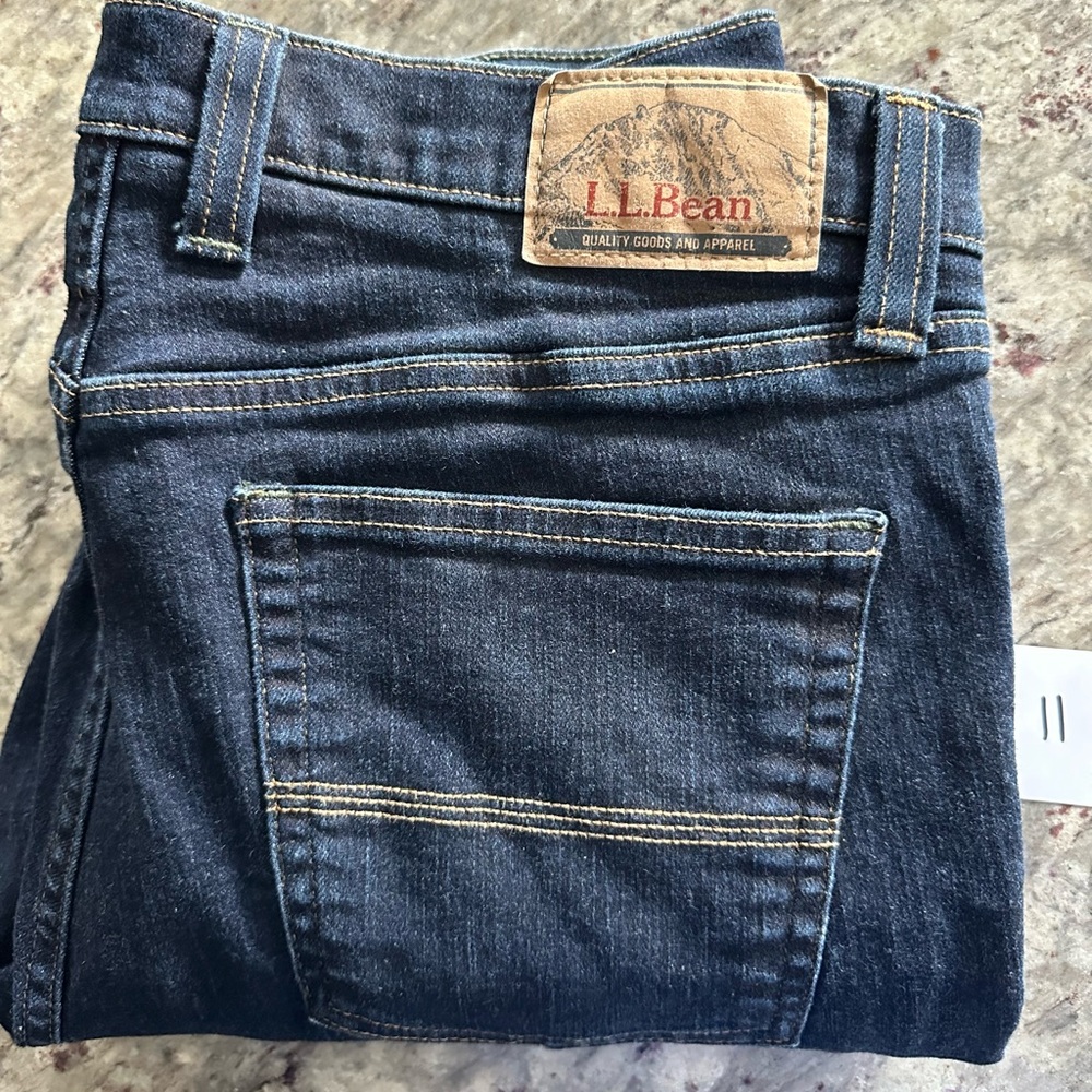L.L. Bean 1912 Indigo Denim Jeans